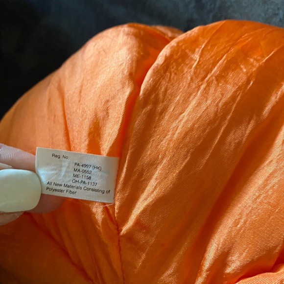 Vintage Jack ‘o Lantern “puff-a-lump” style nylon decor/toy - Picture 4 of 12